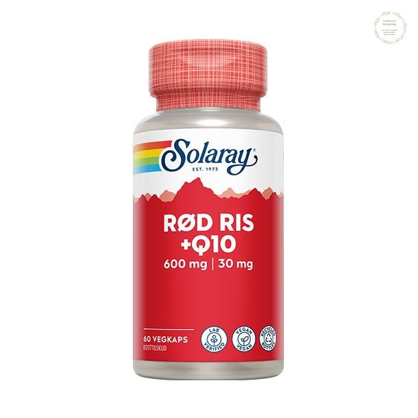 Rd Ris med Q10, 60 kapsler