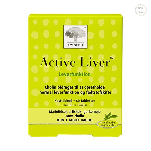 Active Liver, 60 tabletter