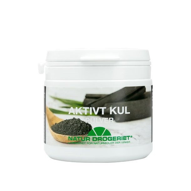 Aktivt kul, pulver, 80 gram