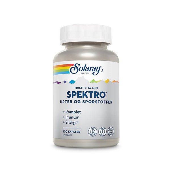 Spektro - MultiVitamin/Min 100 kapsler