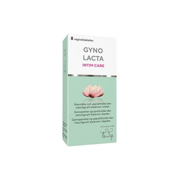 GynoLacta Intima Care, 8 tabletter