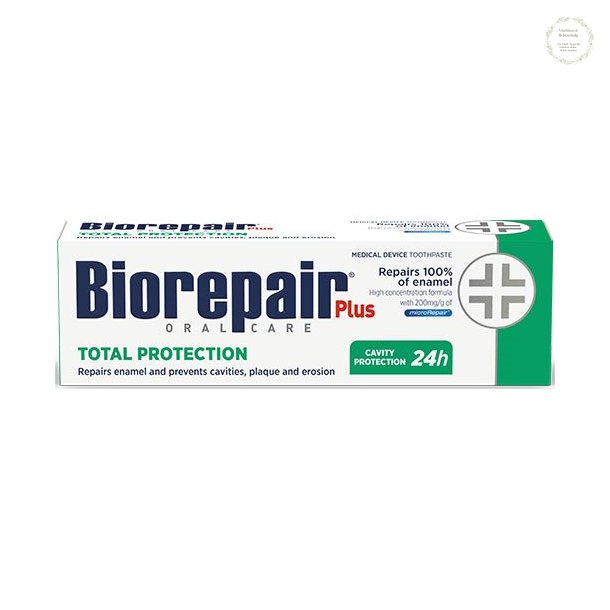 BioRepair Plus Total Protection, tandpasta, grn, 75 ml.
