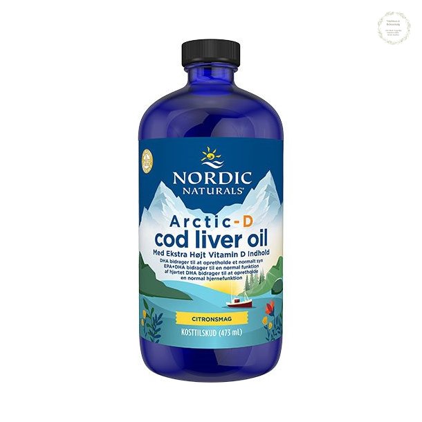 Nordic Naturals levertran, 473 ml.
