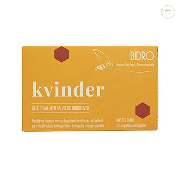 Bidro Kvinder, vegan kaps 120 kapsler