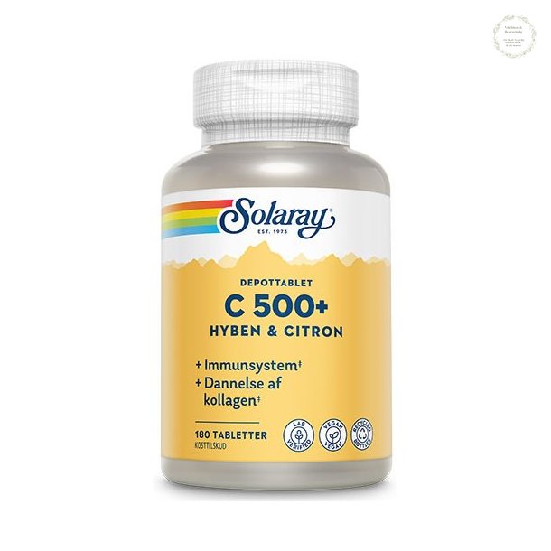 C500+, Hyben, Citron, 180 tabletter