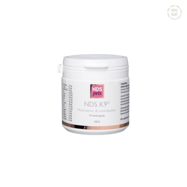 NDS K9 til hund og kat, 100 gram