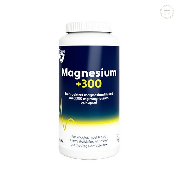 Magnesium +300, 160 kapsler