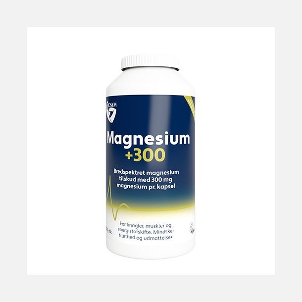 Magnesium +300, 250 kapsler