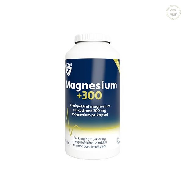 Magnesium +300, 250 kapsler