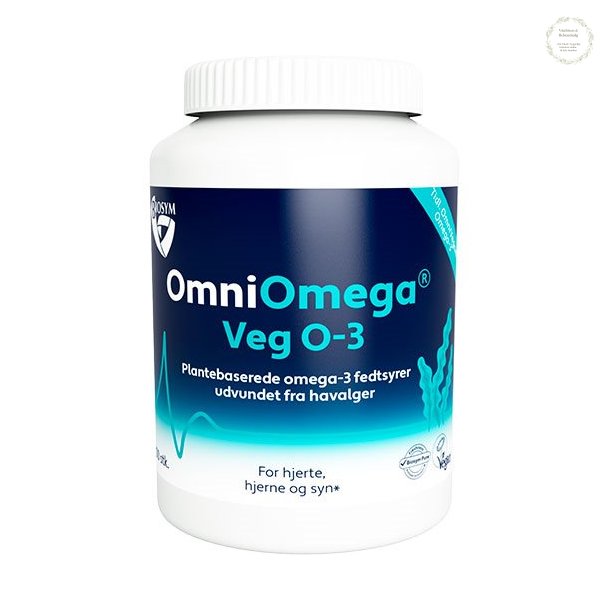 OmniOmega Veg O-3, 100 kapsler