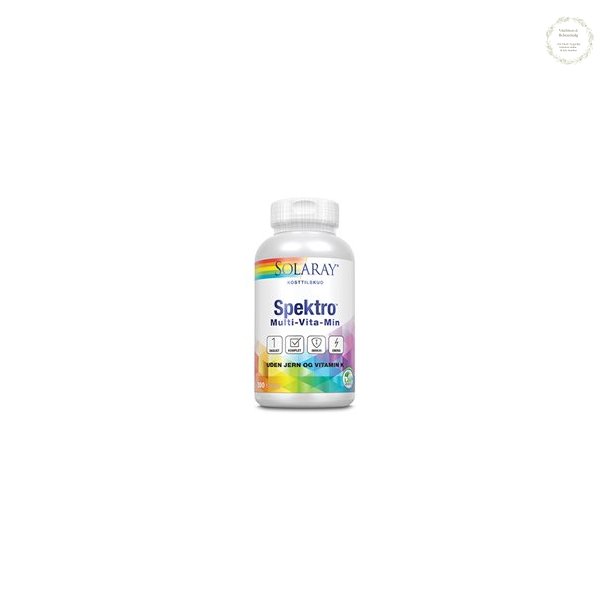 Spektro multivitamin med urter, 300 kapsler m jern &amp; urter 