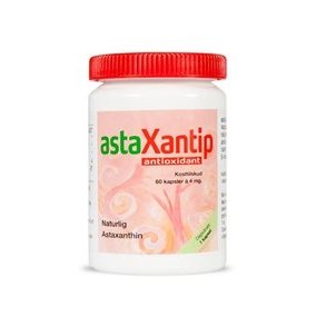 AstaXantip, 4 mg astaxanthin, 60 kapsler