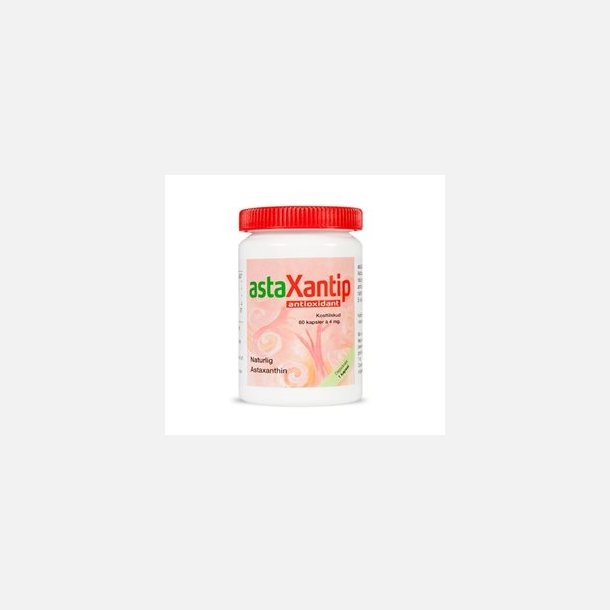 AstaXantip, 4 mg astaxanthin, 60 kapsler
