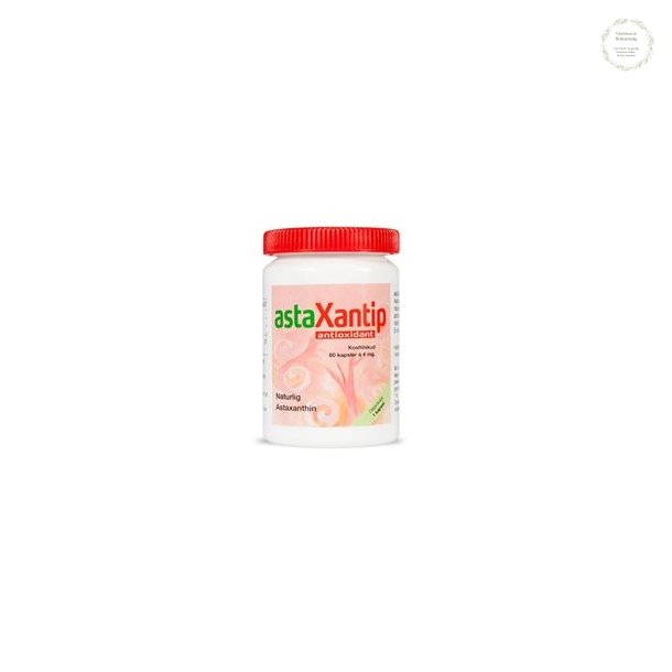 AstaXantip, 4 mg astaxanthin, 60 kapsler