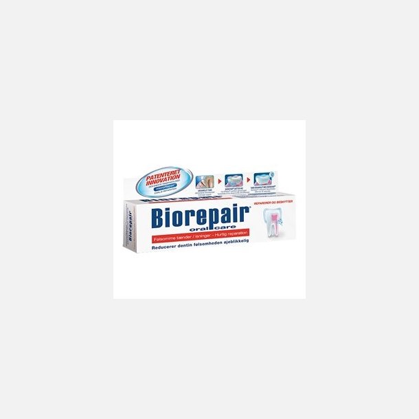 BioRepair tandpasta, rd, 75 ml.