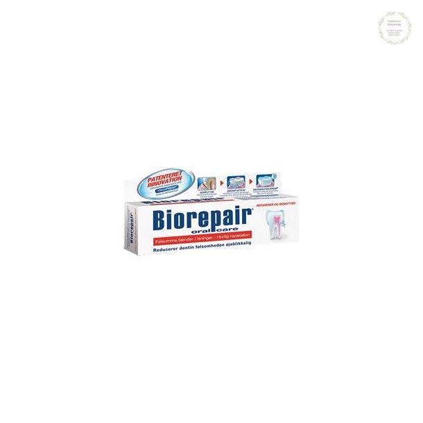BioRepair tandpasta, rd, 75 ml.