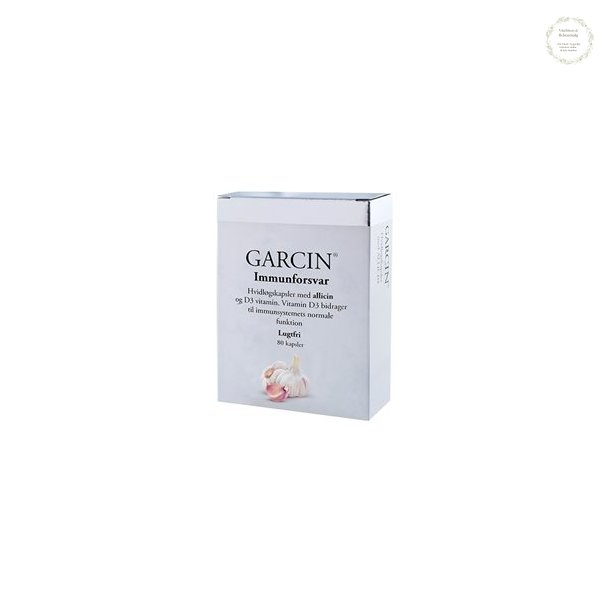 Garcin hvidlgskapsler, 80 kapsler