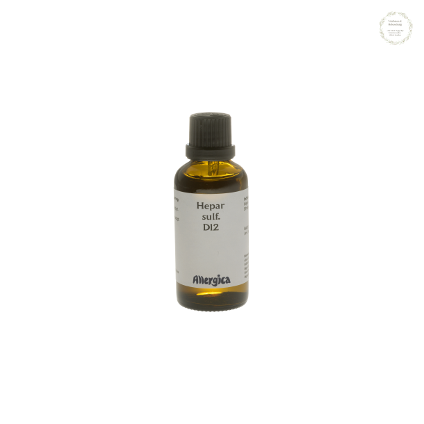 Hepar sulf. D12, 50 ml