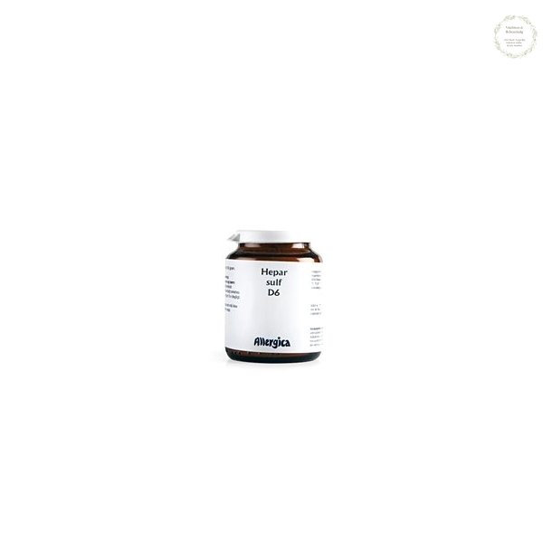 Hepar sulf. D6, 50 gram