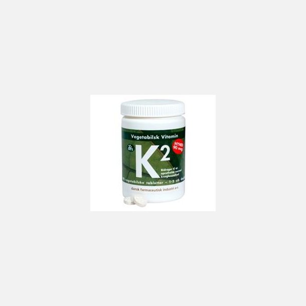 K2 vitamin, 90 tabletter a 90 mcg.