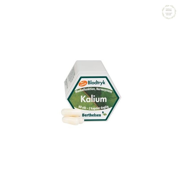 Kalium, Berthelsen, 60 kapsler