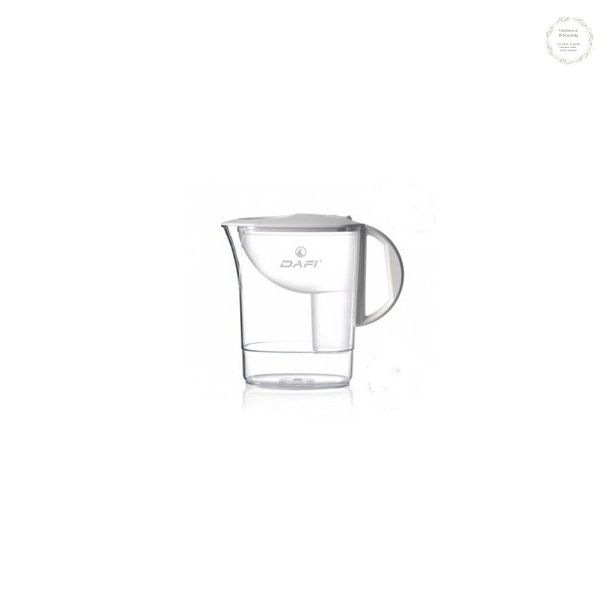 Dafi filterkande, 1,5 + 1,5 liter, hvid
