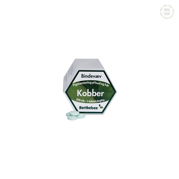 Kobber, Berthelsen, 200 tabletter