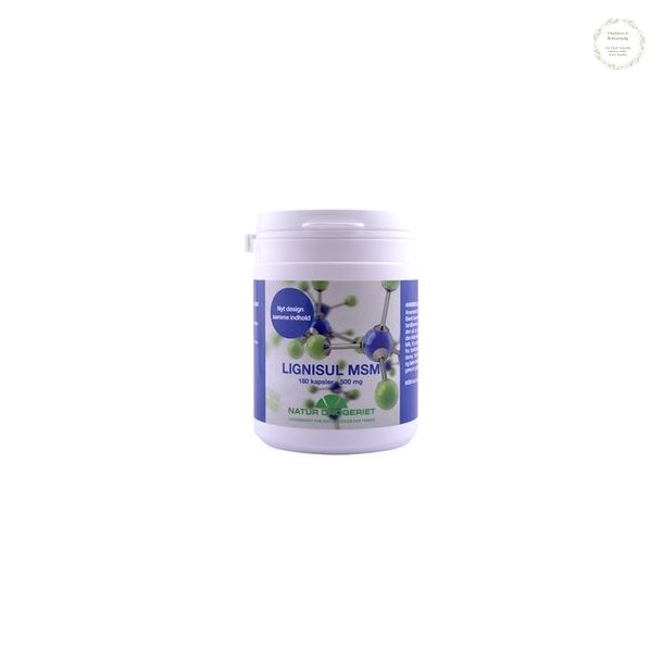 MSM, 500 mg, 180 kapsler