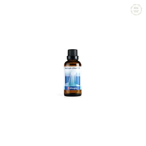 Allergica Cellesalt nr. 8, Natrium chlor. D12, 50 ml.