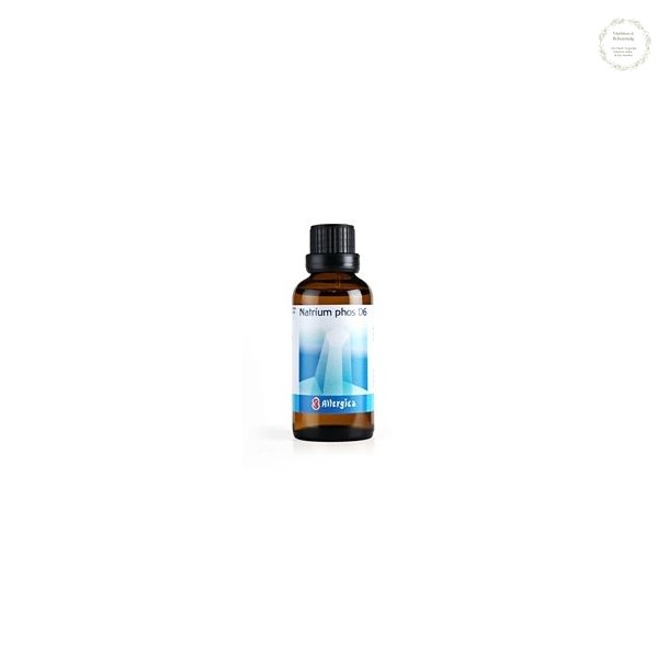 Allergica Cellesalt nr. 9, Natrium phos. D6, 50 ml.