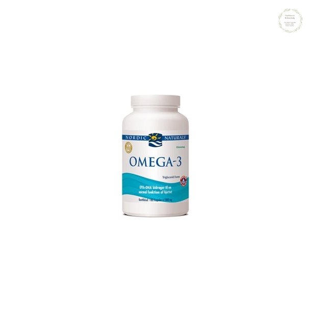 Nordic Naturals Omega-3, 180 kapsler