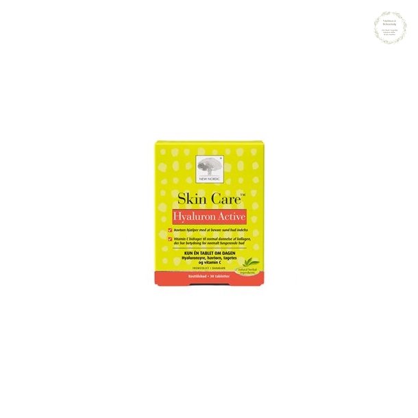 Skin Care Hyaluron Active, 30 tabletter