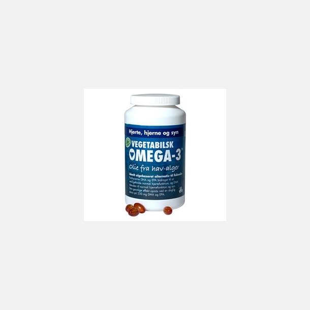 Vegetabilsk Omega-3, 180 kapsler